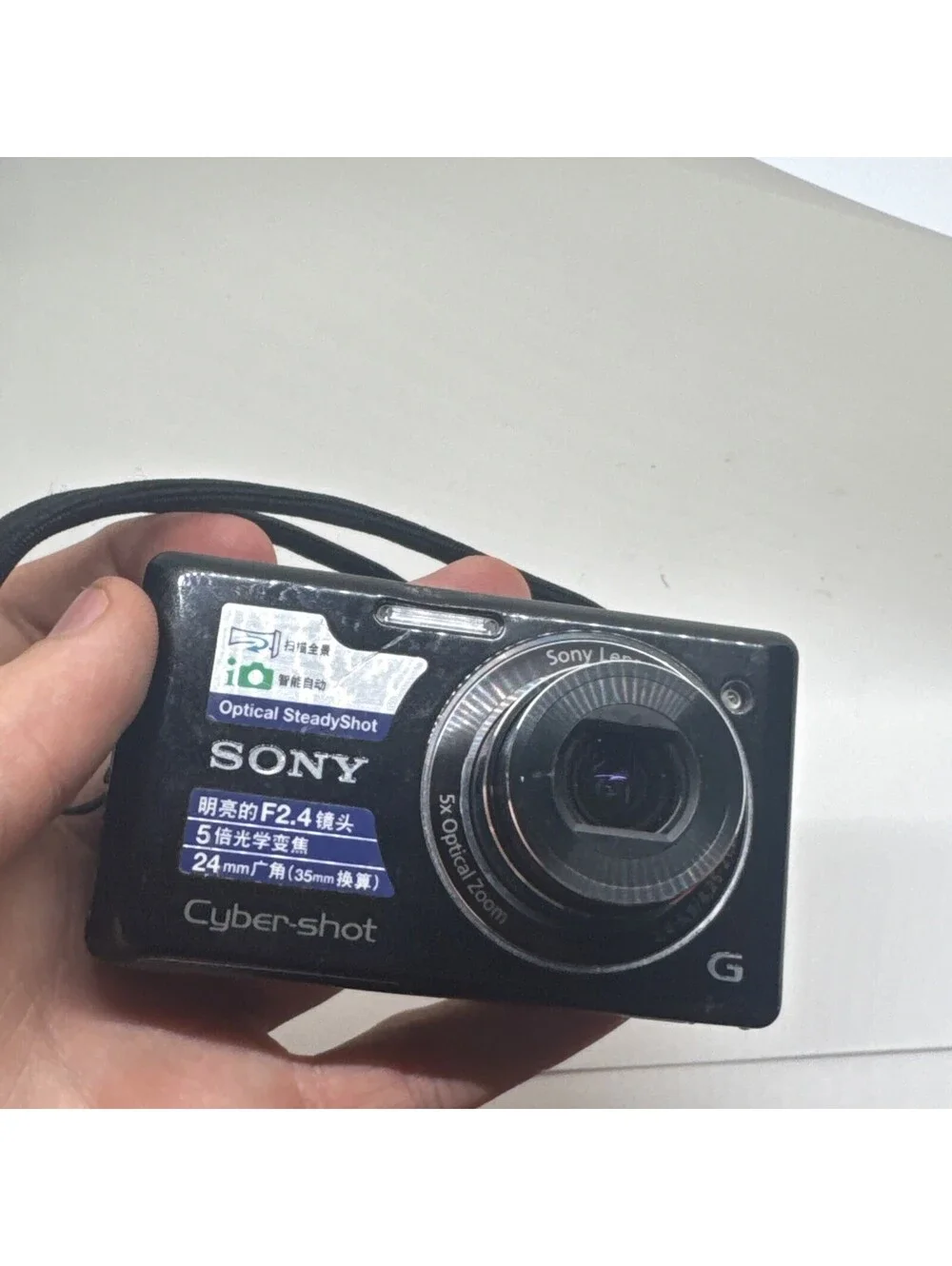 Sony Cybershot DSC-W390 Digital Camera 14.1MP Maximum Resolution Black W/ Sd Bat